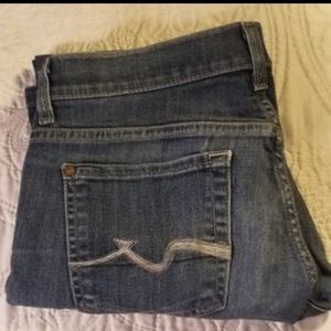 7 Seven For All Mankind Boot Cut Jeans/Waist 30"